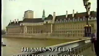 Thames - Continuity - News At Ten - ITV - 1990