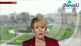 That sinking feeling - Reporter sinks live on air - BBC News