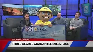 The 3-Degree Guarantee approaching $100,000