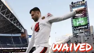 The 49ers Waive Jake Moody