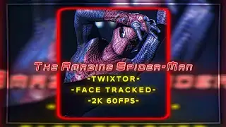 The Amazing Spider-Man Twixtor With Face Tracking | 2k 60fps | Download link