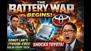 “The Battery War Begins! Donut Lab’s Lithium-Free Solid-State Tech Shocks Toyota”