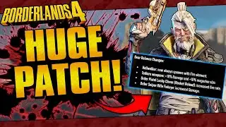 THE BIG PATCH IS HERE!! (GEAR BUFFS, CONSOLE FOV SLIDER, AND MORE!!) // Borderlands 4 Patch Notes