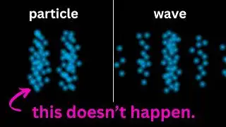 The biggest lie about the double slit experiment