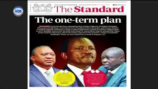 The Bold Standard: The one-term plan