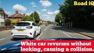 The car reversed without looking back| Roadiq #roadiq 