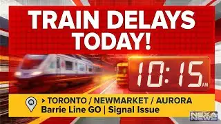 🚨 The Cause of Barrie Line GO Train Delays Today | Signal Issue & Replacement Buses Explained