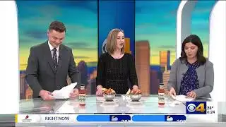 The CBS4 News Team eats St. Elmo