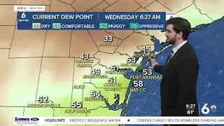 The cold front has moved through the area leaving a windy Wednesday in its wake