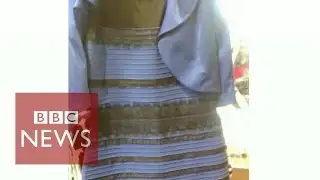 The dress question stressing the world...- BBC News