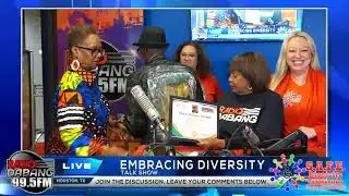 The Embracing Diversity Show #podcast #interview #showtime
