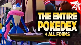 The ENTIRE Pokedex in Legends Z-A