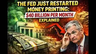 The Fed Just Restarted Money Printing $40 Billion Per Month Explained