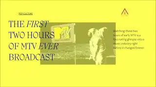 The first two hours of MTV ever Broadcast