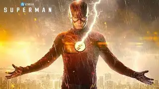 The Flash Grant Gustin & Darkseid Announcement