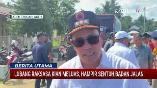 The Giant Hole Phenomenon in Aceh Resembles a Sinkhole