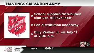 The Hastings Salvation Army talks current programs and events to come