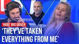 The hero bus driver fired for stopping a robbery