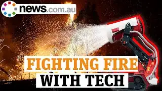The hi-tech ways Australia is fighting fires