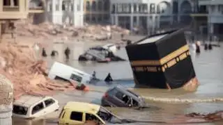 The Holy Kaaba was almost destroyed! Devastating floods hit Mecca, Saudi Arabia