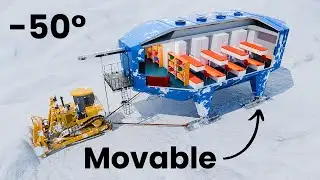 The Insane Engineering of an Antarctic Base | Halley VI