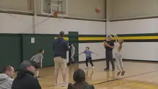 The Knights of Columbus hosts free throws contest for area children