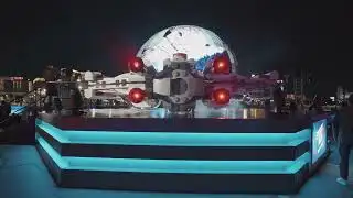 The LEGO Group and Sphere Studios Turn Sphere into a LEGO Star Wars Death Star