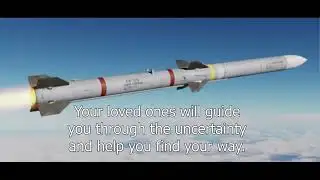 The missile knows where it needs to go...