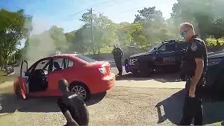 The Moment Cop Realized He Stopped A Murderer With A Kidnapped Child