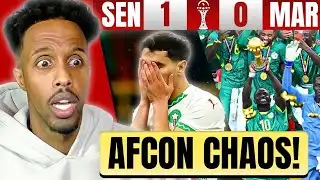 THE MOST CONTROVERSIAL AFCON FINAL EVER? SENEGAL 1-0 MOROCCO | REACTION
