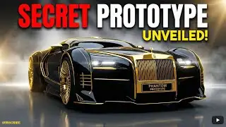 The New 2026 Rolls-Royce Phantom Prototype Revealed in premium Black & Gold Edition