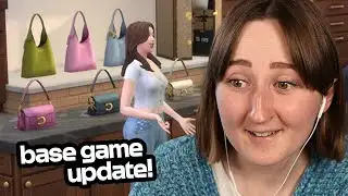 the new sims update comes with PURSES?!