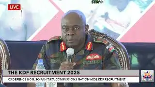 THE OFFICIAL LAUNCH OF KDF 2025 RECRUITMENT