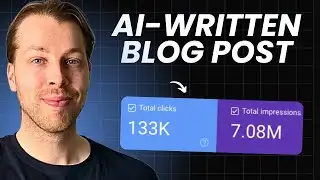 The Only REALISTIC Way to Use AI to Write Blogs