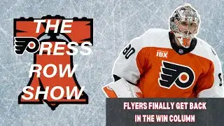 The Press Row Show Post Game: Flyers Take Down the Caps 4-2 To Get Back In the Win Column