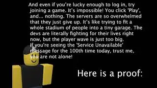 THE ROBLOX KILLER? Why Polytoria Servers are DOWN Right Now...