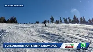 The Sierra snowpack is in good shape for January