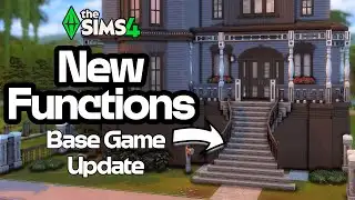 The Sims 4 Base Game Update: New functions & Items!