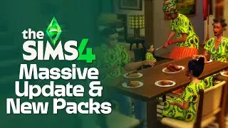 The Sims 4 Just Fixed EVERYTHING + FREE West African Content! (150+ Changes)