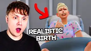 The Sims 4 realistic birth mod is so unhinged