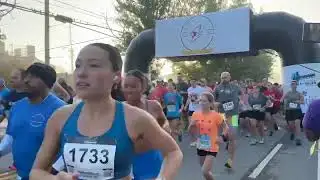 The start of the 50th Virginia 10 Miler