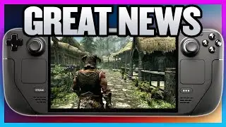 The Steam Deck Got Some GREAT News!