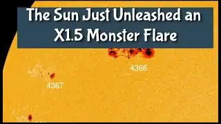 The Sun Just Unleashed an X1.5 Monster Flare