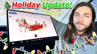 The Tesla Holiday 2025 update is FINALLY here!