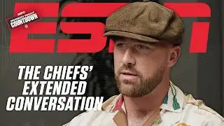 The Travis Kelce, Patrick Mahomes & Andy Reid EXTENDED CONVERSATION | Monday Night Countdown