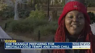 The Triangle prepares for brutally cold temperatures and wind chill