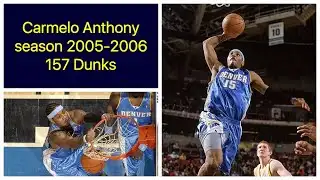 The ULTIMATE Carmelo Anthony 2005-2006 DUNKATHON