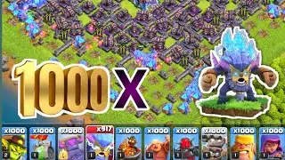 The Ultimate Super Yeti & TH18 Showdown ll Clash of Clans ll