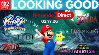 The upcoming Nintendo Direct is looking amazing...