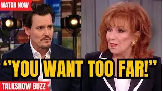 The View ERUPTS Live as Johnny Depp STUNS Joy Behar With a Brutal On-Air Comeback
